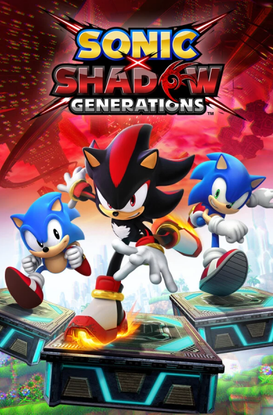 Sonic x Shadow Generations (NA Boxart)